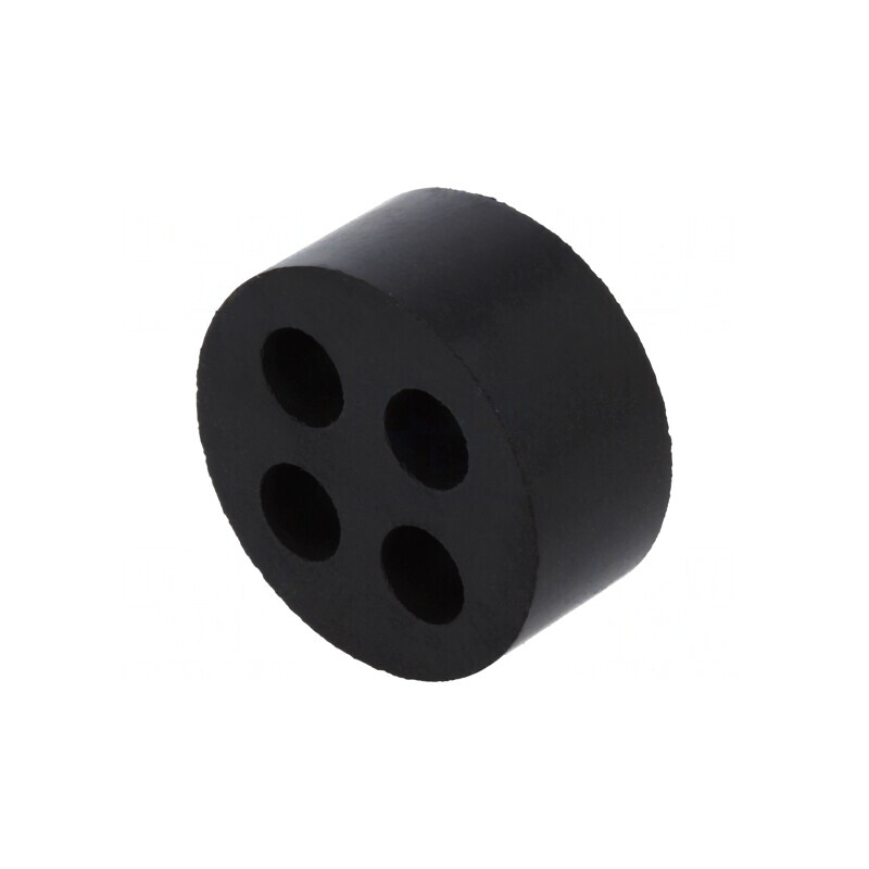 Insert Presetupă 6mm M32 4 Orificii IP54 Cauciuc NBR | Electronic-mag.ro | Componente Electronice