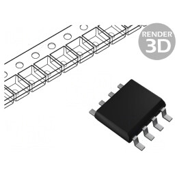 Interfață Transceiver Half Duplex RS422/RS485 SOP8 | Electronic-mag.ro | Componente Electronice