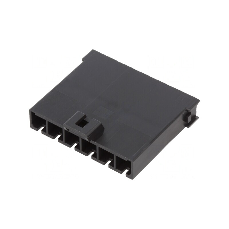 Mufă cablu-cablu tată Mega-Fit 5,7mm 6 pini 23A drept | Electronic-mag.ro | Componente Electronice