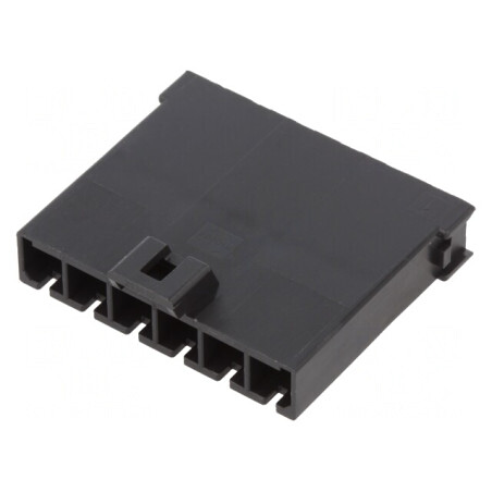 Mufă cablu-cablu tată Mega-Fit 5,7mm 6 pini 23A drept | Electronic-mag.ro | Componente Electronice