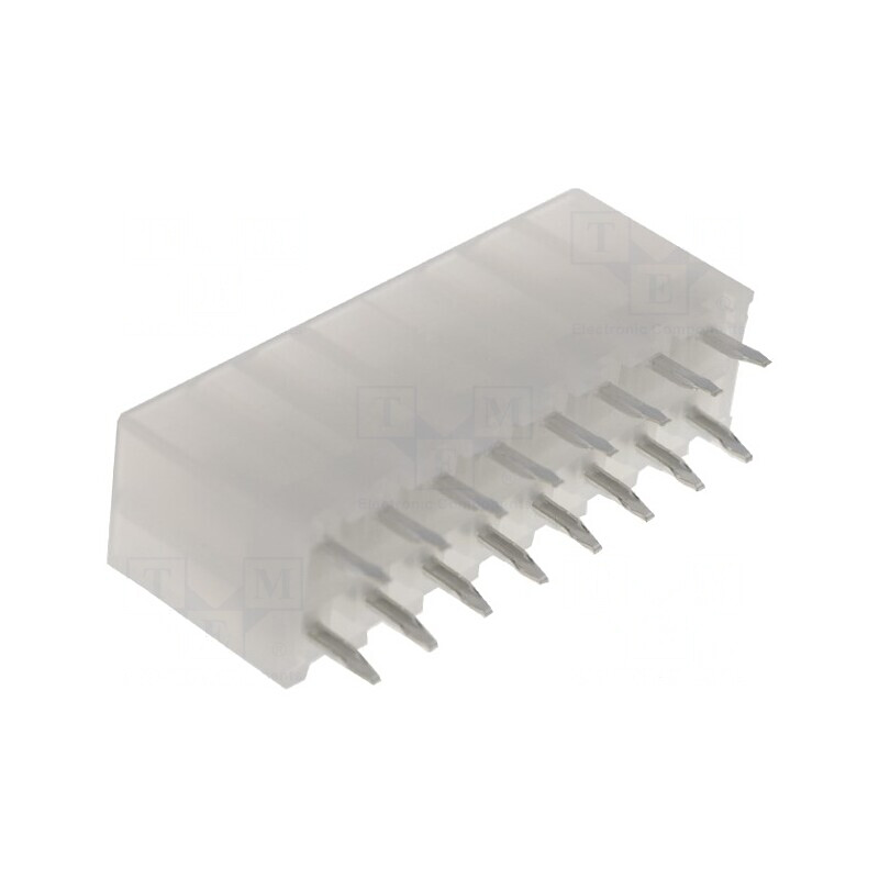 Soclu cablu-placă Mini-Fit Jr 4,2mm 16 PIN THT 9A drept | Electronic-mag.ro | Componente Electronice