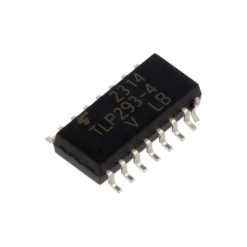 Optocuplor SMD 3,75kV 80V 50mA SO16 | Electronic-mag.ro | Componente Electronice