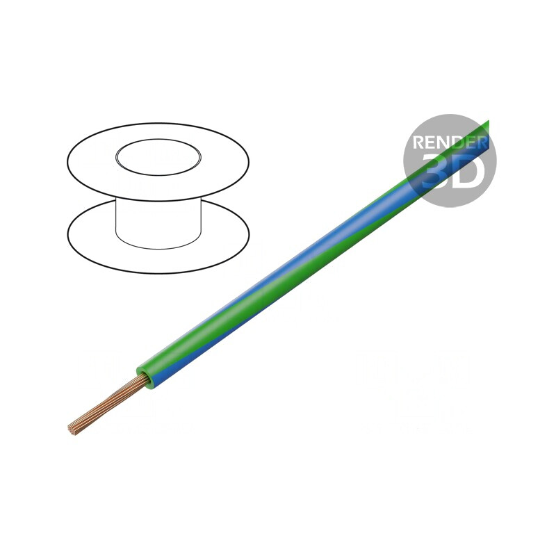 Cablu Electric 1.5mm2 PVC Verde-Albastru 100m | Electronic-mag.ro | Componente Electronice Cablu Electric 1.5mm2 PVC Verde-Albastru 100m | Electronic-mag.ro | Componente Electronice