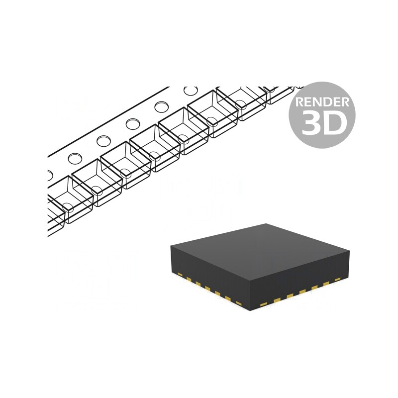 Microcontroler AVR VQFN20 ATTINY | Electronic-mag.ro | Componente Electronice
