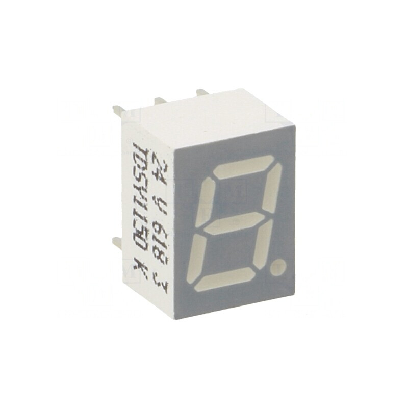 Afişaj LED 7 segmente 7mm galben | Electronic-mag.ro | Componente Electronice Afişaj LED 7 segmente 7mm galben | Electronic-mag.ro | Componente Electronice