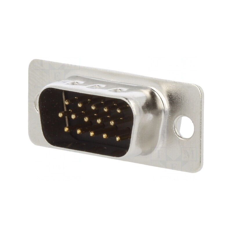 Conector D-Sub HD 15-Pin Aurit pentru Cablu | Electronic-mag.ro | Componente Electronice Conector D-Sub HD 15-Pin Aurit pentru Cablu | Electronic-mag.ro | Componente Electronice
