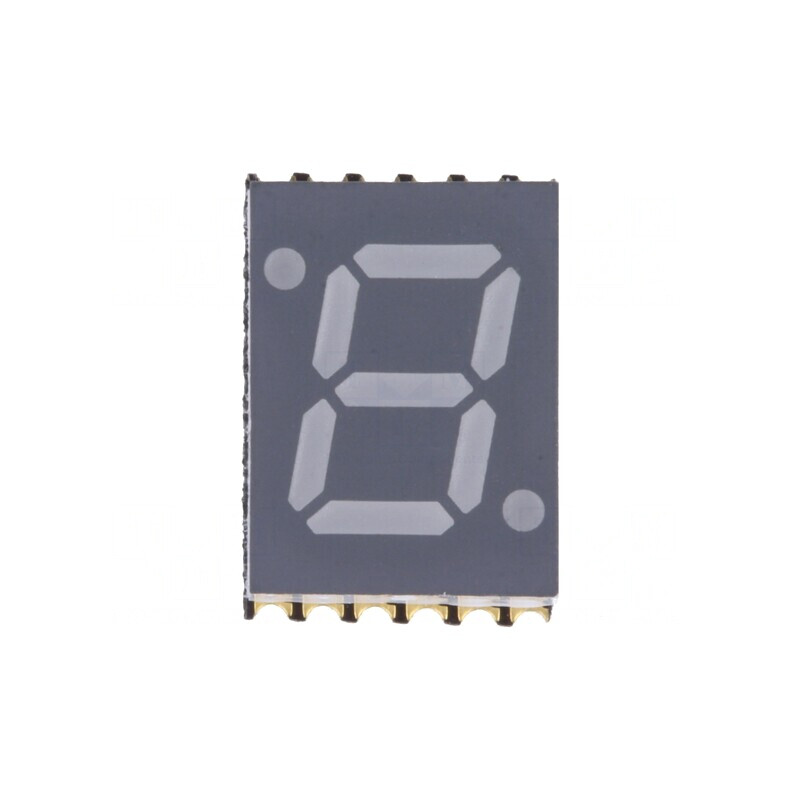 Afișaj LED 7 Segmente 7mm Albastru | Electronic-mag.ro | Componente Electronice
