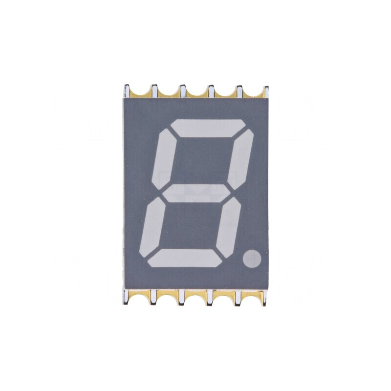Afișaj LED 7 Segmente 10mm Albastru | Electronic-mag.ro | Componente Electronice