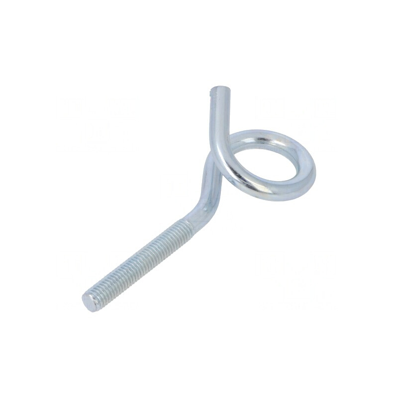 Cârlig Inelar Oțel Zincat 100mm | Electronic-mag.ro | Componente Electronice