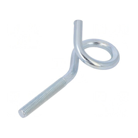 Cârlig Inelar Oțel Zincat 100mm | Electronic-mag.ro | Componente Electronice