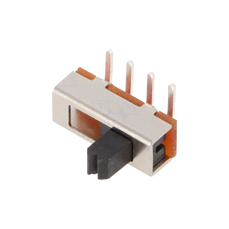 Comutator Glisant 3 Poziții ON-ON-ON PCB THT 0.35A 30VDC | Electronic-mag.ro | Componente Electronice