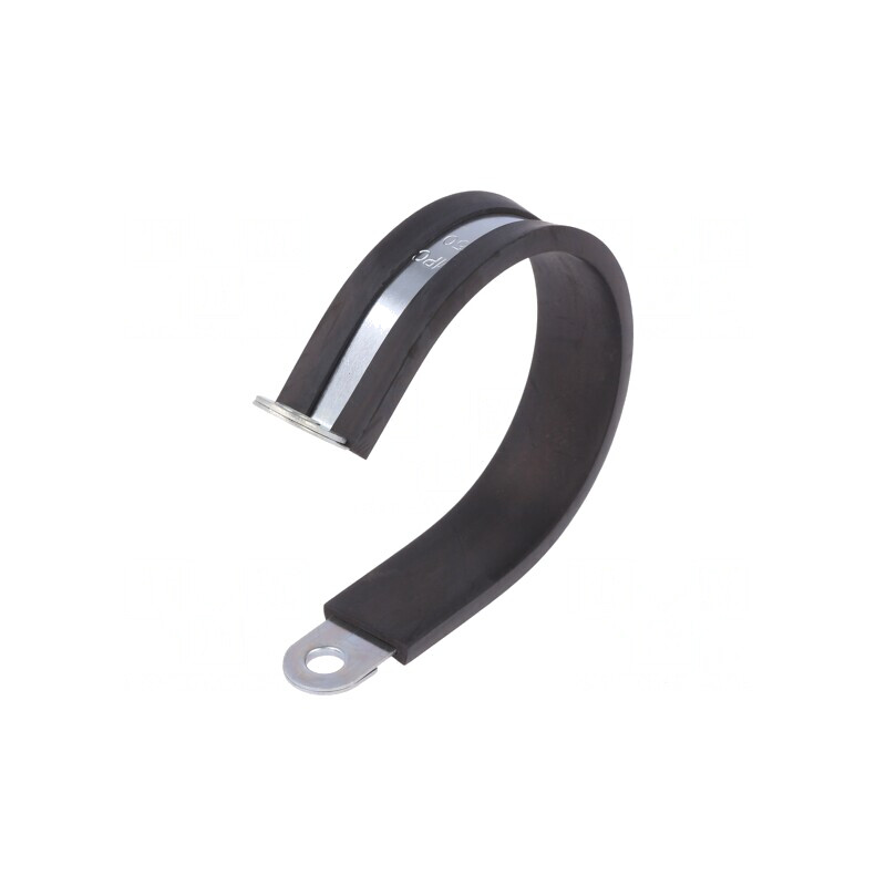 Clipsuri Oțel cu Protecție EPDM 50mm x 15mm | Electronic-mag.ro | Componente Electronice