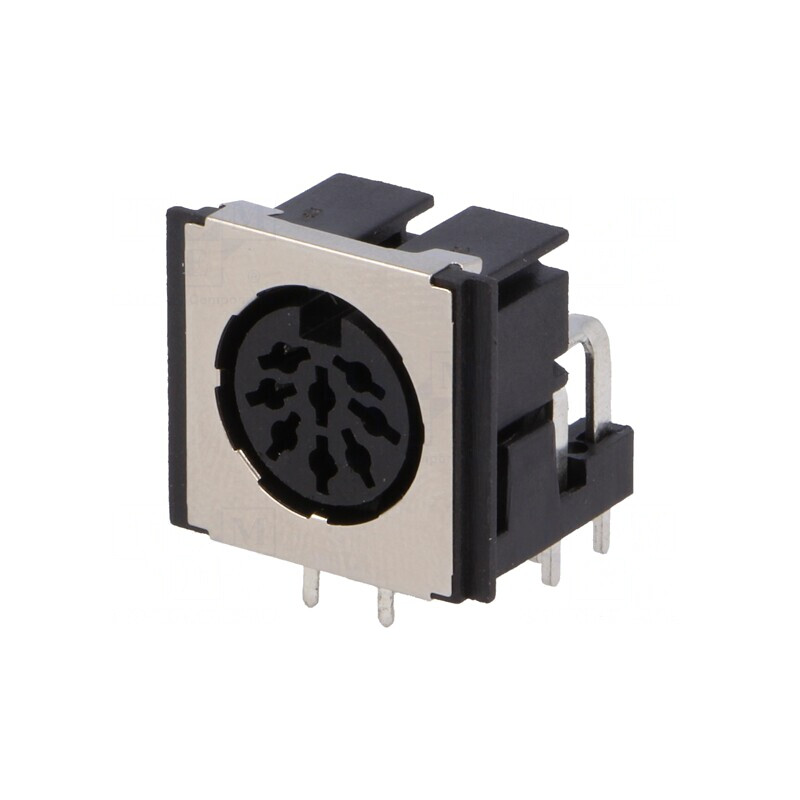 Soclu DIN Mamă Ecranat 8-PIN 90° THT | Electronic-mag.ro | Componente Electronice Soclu DIN Mamă Ecranat 8-PIN 90° THT | Electronic-mag.ro | Componente Electronice