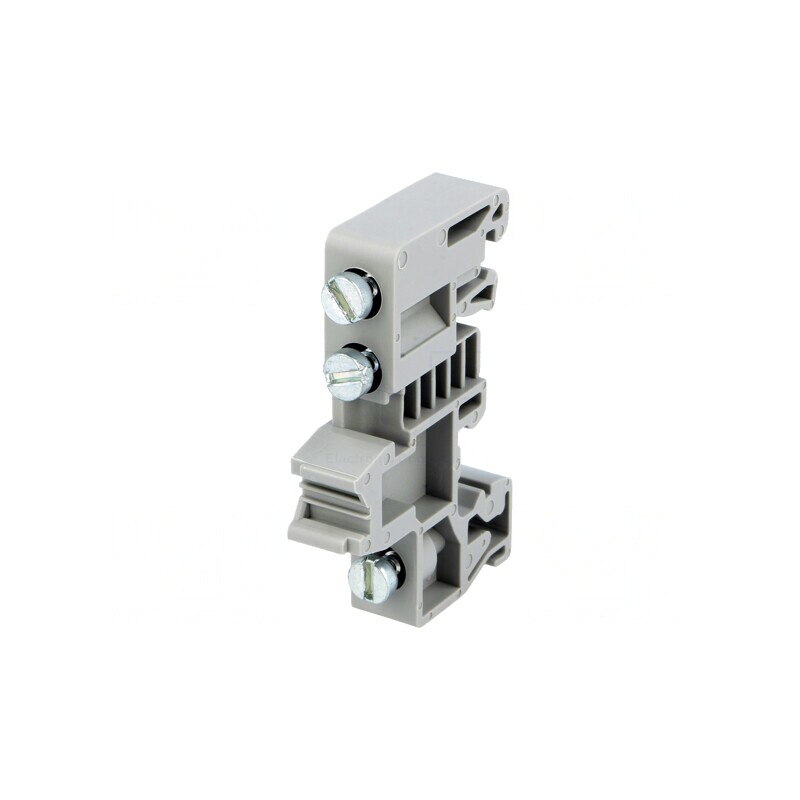 Casetă gri 9,5mm x 35,3mm x 50,5mm | Electronic-mag.ro | Componente Electronice