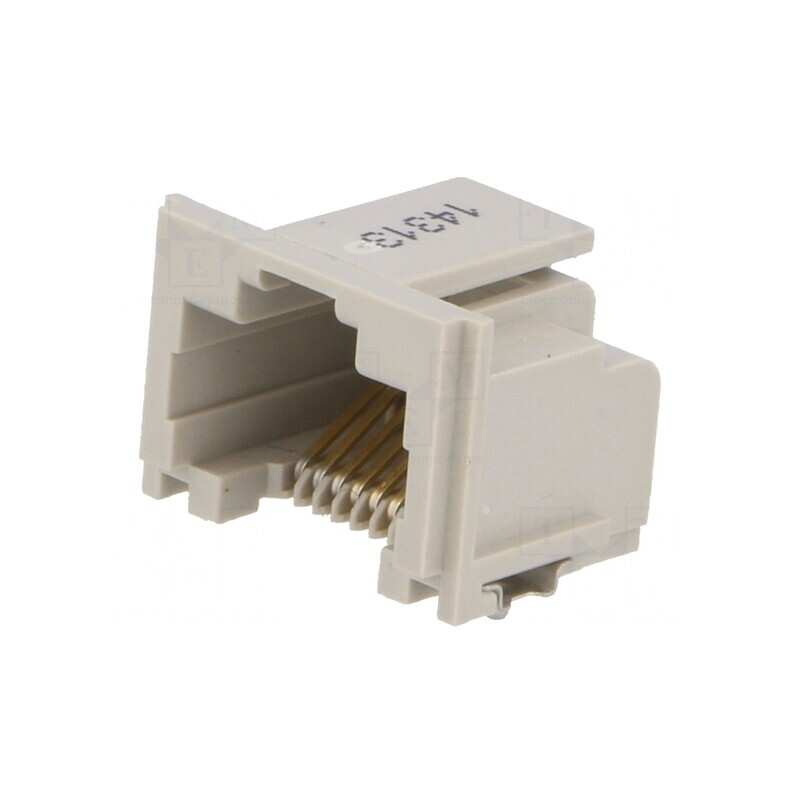 Soclu RJ45 Cat 5 aurit 8p8c SMT orizontal | Electronic-mag.ro | Componente Electronice Soclu RJ45 Cat 5 aurit 8p8c SMT orizontal | Electronic-mag.ro | Componente Electronice