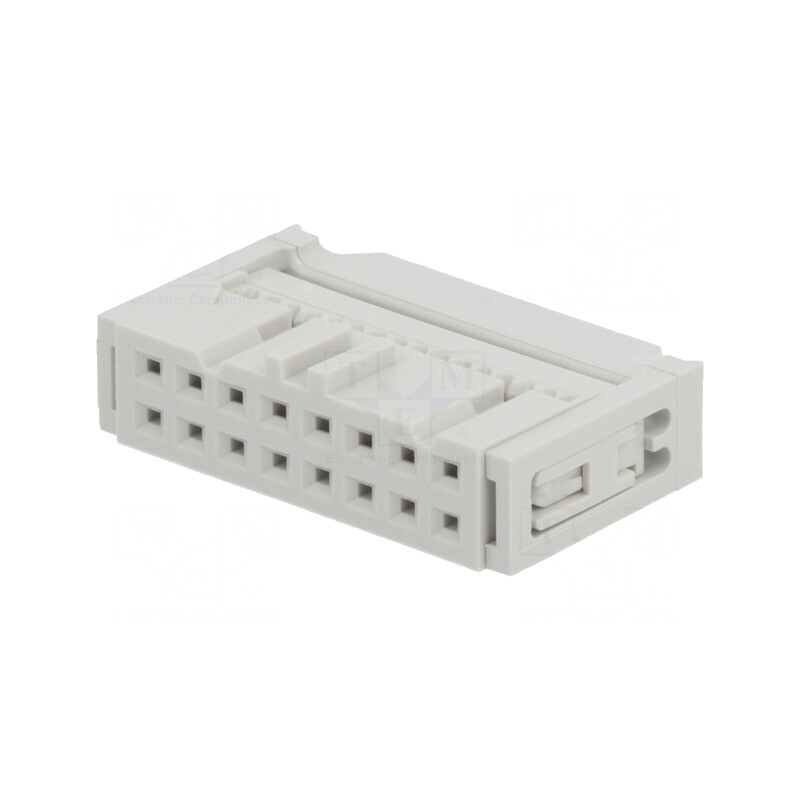Mufă IDC Mamă 16 PIN Aurit 1,27mm | Electronic-mag.ro | Componente Electronice