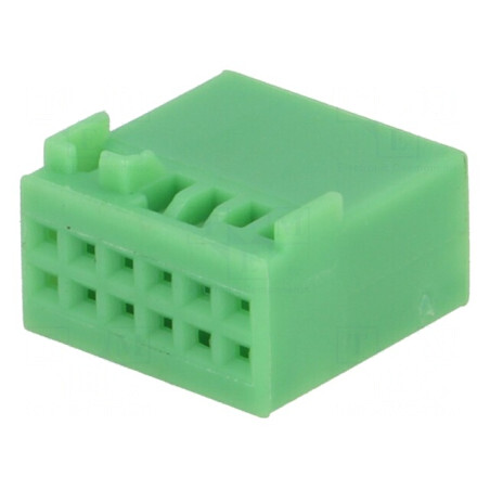 Carcasă Conector Mufă Quadlock Verde VW 2011 PIN 12 | Electronic-mag.ro | Componente Electronice