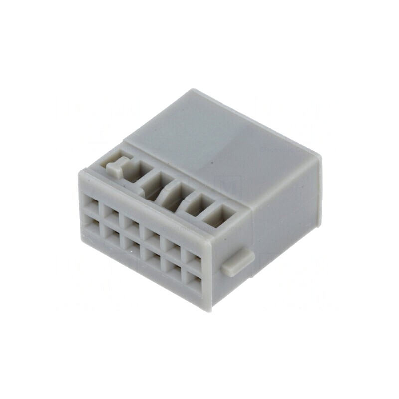 Carcasă Conector Mufă Albă VW 2011 Quadlock 12 PIN | Electronic-mag.ro | Componente Electronice
