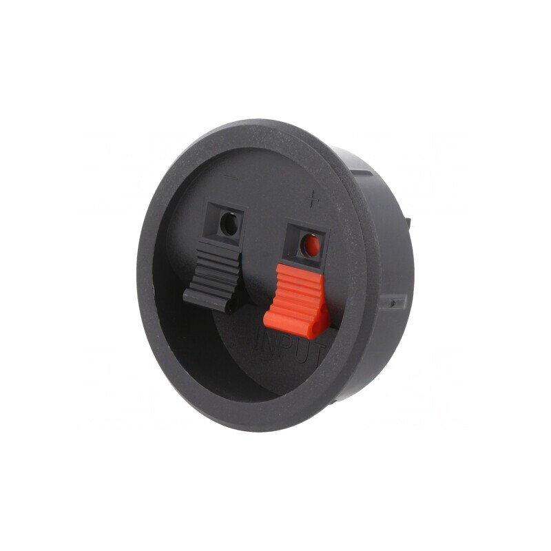 Terminal difuzor Ø48mm Ø64mm pe panou cu înșurubare | Electronic-mag.ro | Componente Electronice