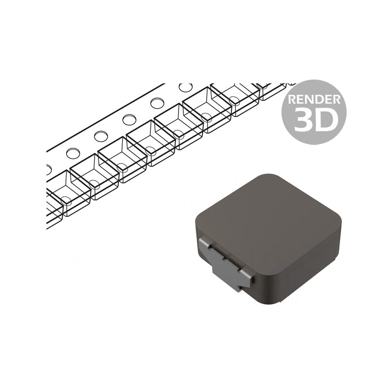 Inductor SMD 15uH 5.7A 51.2mΩ ±20% | Electronic-mag.ro | Componente Electronice Inductor SMD 15uH 5.7A 51.2mΩ ±20% | Electronic-mag.ro | Componente Electronice