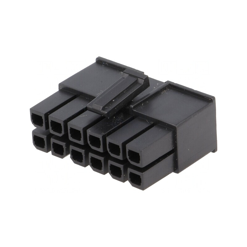 Mufă cablu-cablu/PCB mamă Mega-Fit 5,7mm 12 pini 23A | Electronic-mag.ro | Componente Electronice