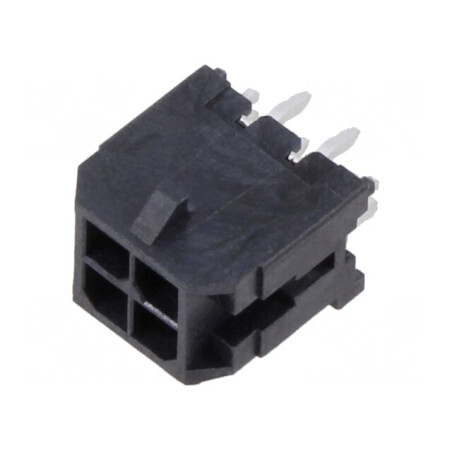 Conector Micro-Fit 3.0 3mm 4-Pin 2x2 | Electronic-mag.ro | Componente Electronice
