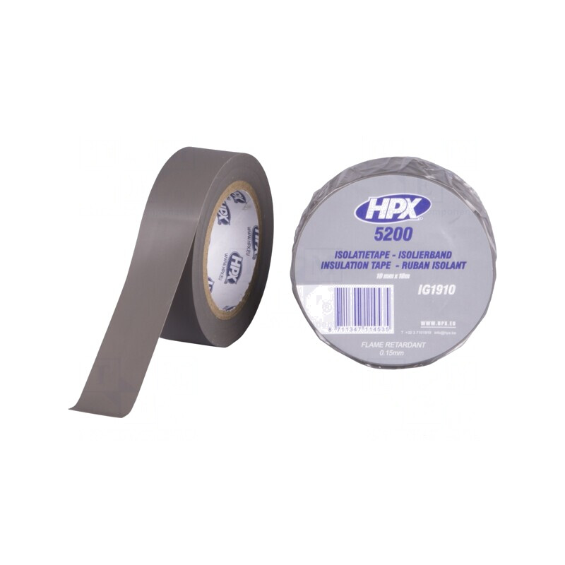 Bandă Electroizolantă Gri 19mm x 10m | Electronic-mag.ro | Componente Electronice