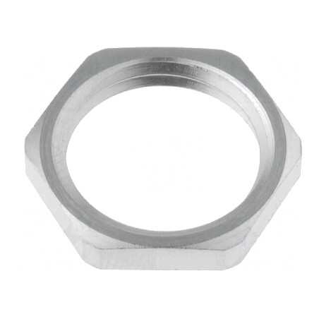 Piuliță PG29 Alamă Nichel 4mm | Electronic-mag.ro | Componente Electronice