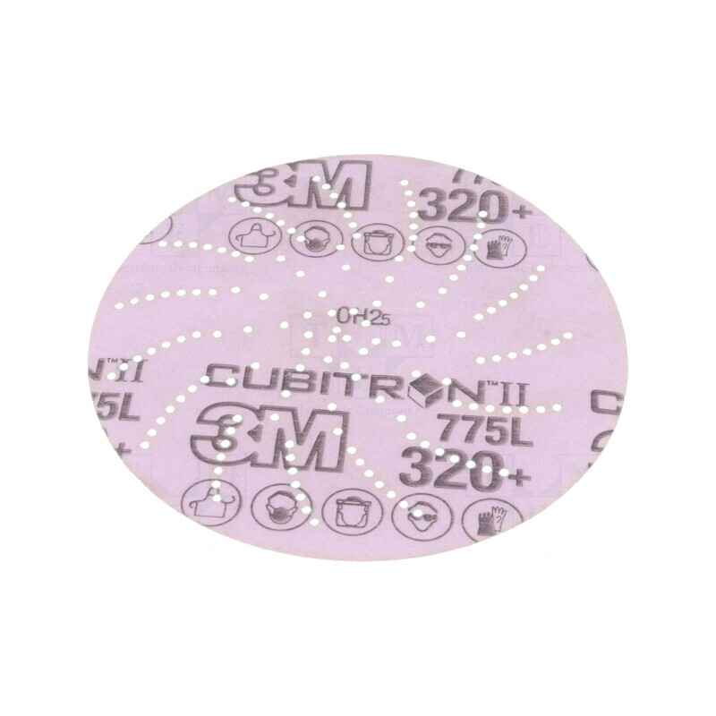 Rola Abrasivă 125mm Granularitate 320 Orificii CUBITRON II | Electronic-mag.ro | Componente Electronice