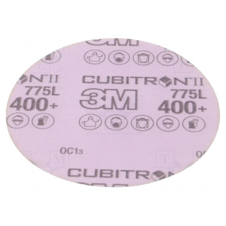 Rola Șlefuire 125mm Granulație 400 fără Orificii Cubitron II | Electronic-mag.ro | Componente Electronice