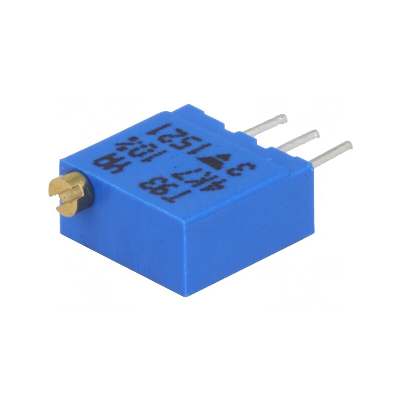 Potentiometru Multitura 4.7kΩ 500mW THT ±10% | Electronic-mag.ro | Componente Electronice