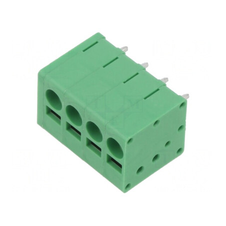 Regletă Conexiuni PCB 5mm 4 Piste | Electronic-mag.ro | Componente Electronice