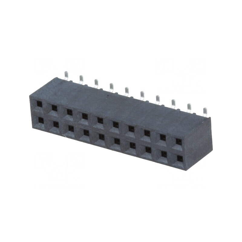 Soclu Pin Mama 20 Pini Verticali SMT 2x10 2,54mm | Electronic-mag.ro | Componente Electronice Soclu Pin Mama 20 Pini Verticali SMT 2x10 2,54mm | Electronic-mag.ro | Componente Electronice