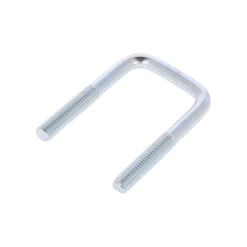 Bridă U oțel zinc filet 32mm lățime 35mm | Electronic-mag.ro | Componente Electronice