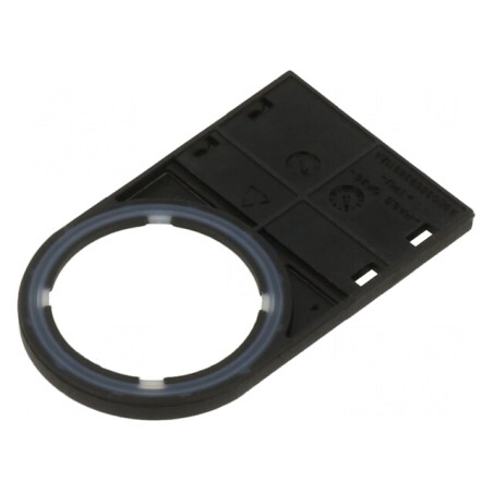 Tăbliţă Descriptivă Neagră 22mm | Electronic-mag.ro | Componente Electronice