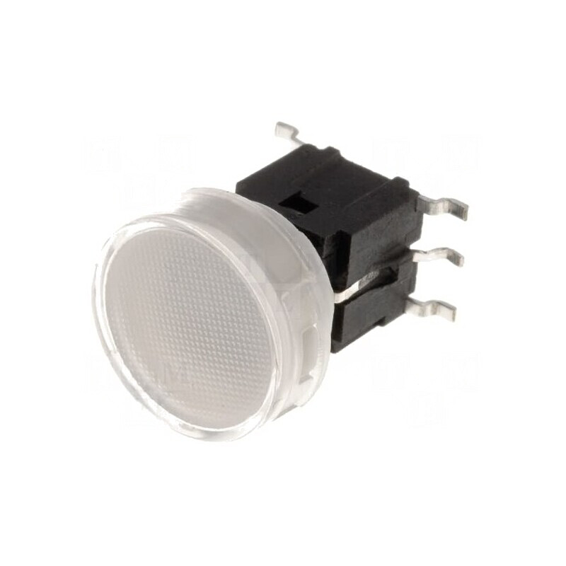 Comutator Tastatură SPST-NO cu LED Incolor 0.05A/48VDC | Electronic-mag.ro | Componente Electronice