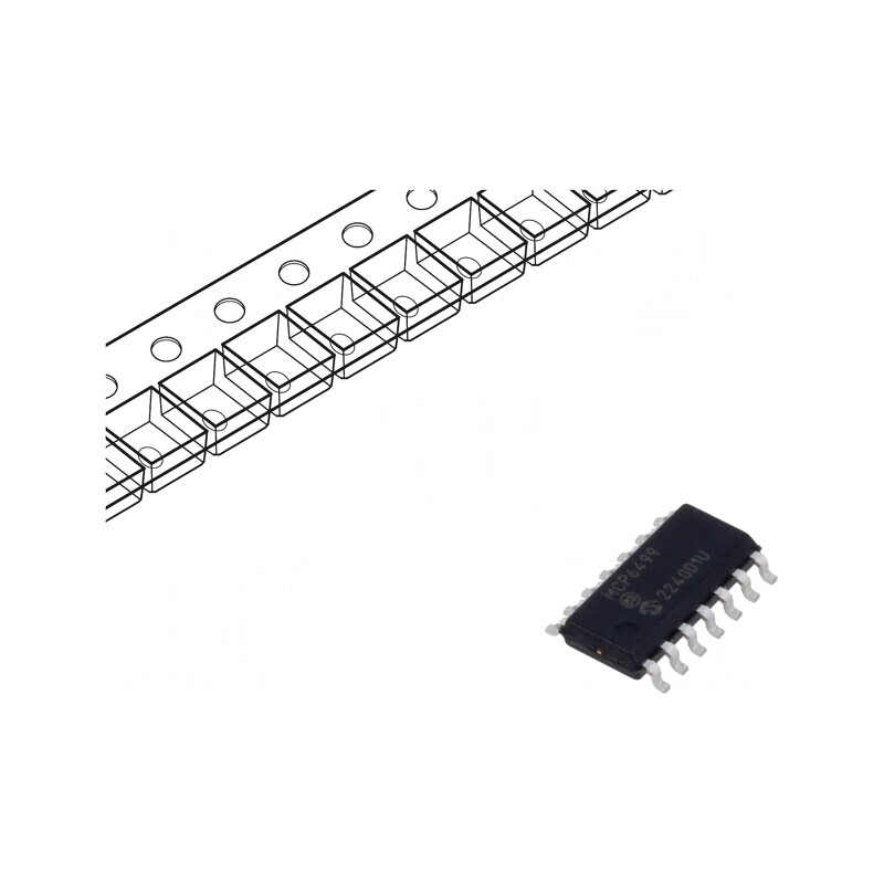 Amplificator operațional 30MHz 4 canale SO14 1,8-5,5V | Electronic-mag.ro | Componente Electronice