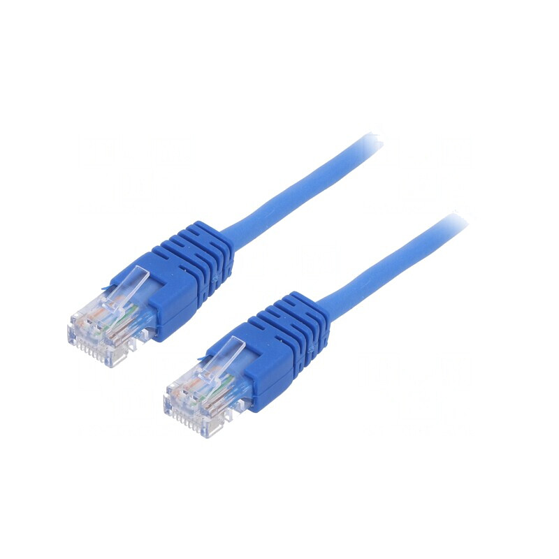 Patch Cord UTP Cat5e PVC Albastru 2m | Electronic-mag.ro | Componente Electronice Patch Cord UTP Cat5e PVC Albastru 2m | Electronic-mag.ro | Componente Electronice