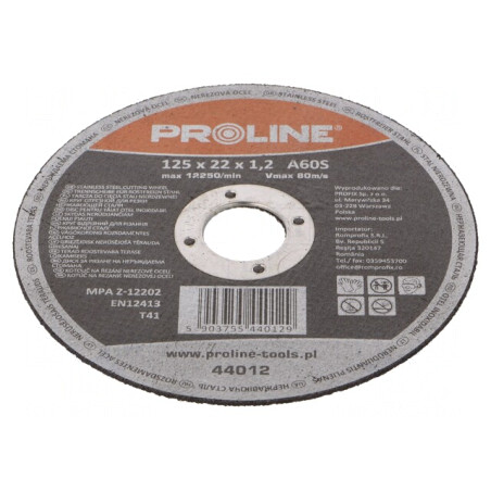 Disc de Tăiere 125mm 22mm 1,2mm | Electronic-mag.ro | Componente Electronice