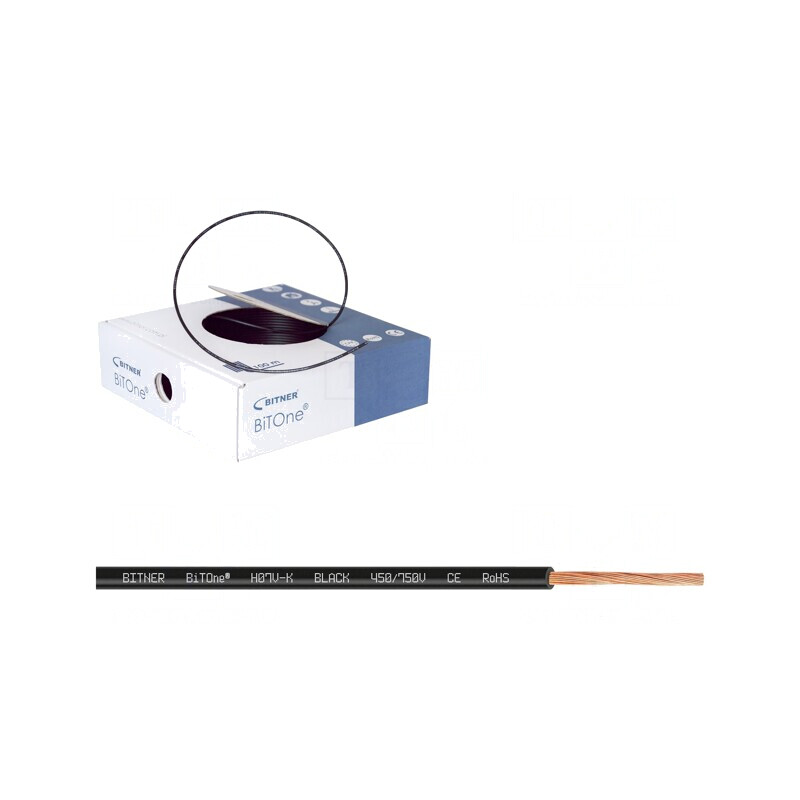 Cablu Electric Negru 4mm2 PVC 100m | Electronic-mag.ro | Componente Electronice