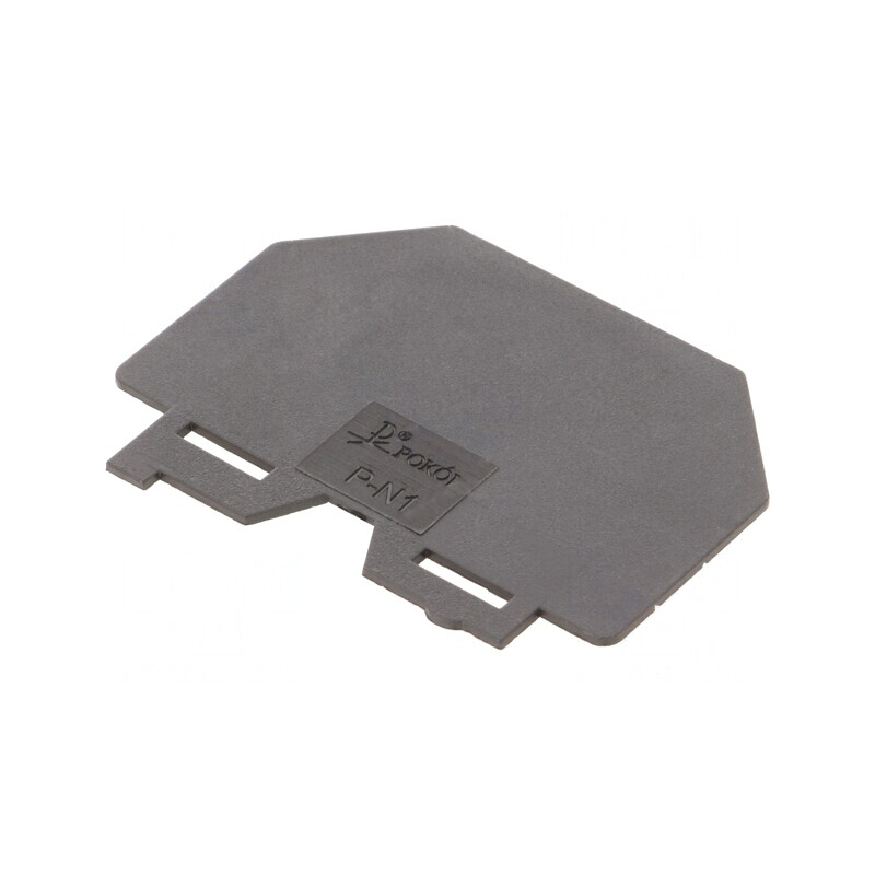 Placă de separare neagră din poliamidă 1mm | Electronic-mag.ro | Componente Electronice