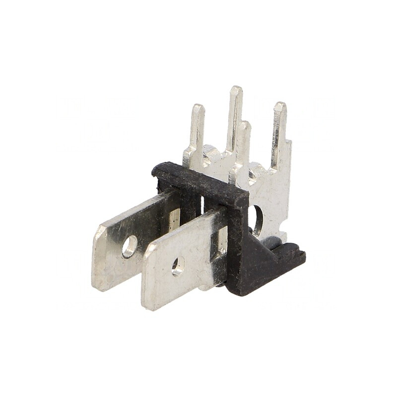 Conector Spadă 6,4mm 0,8mm THT Oțel Cositorit 500V | Electronic-mag.ro | Componente Electronice