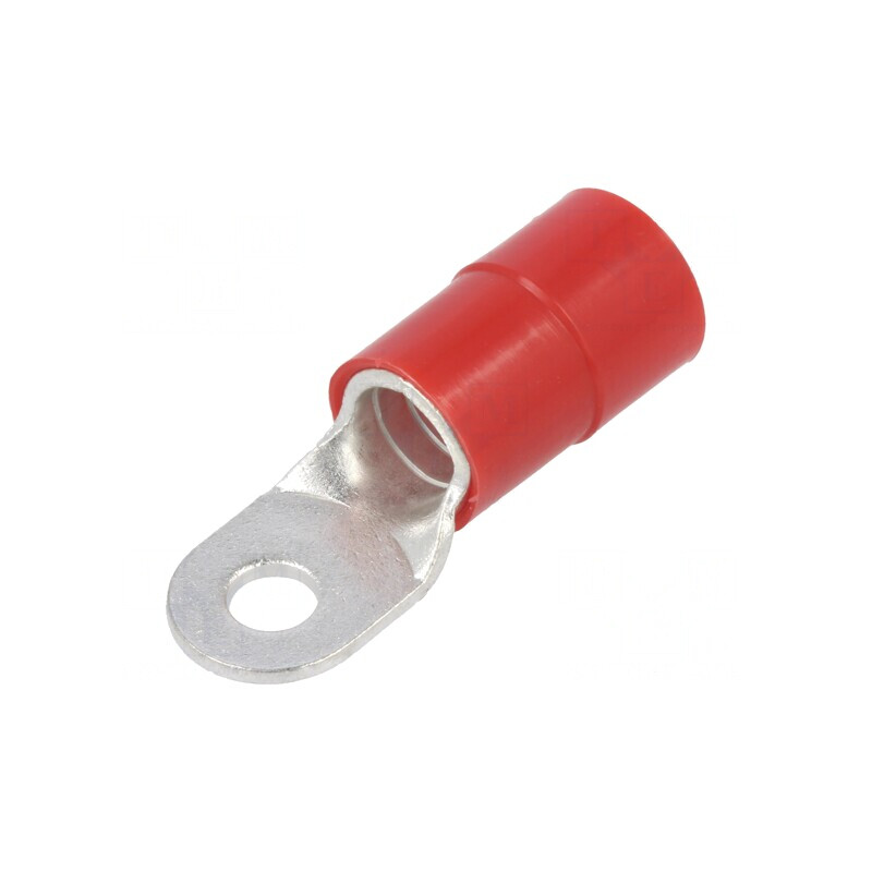 Vârf Inelar Crimpat Izolat Roșu M6 6.5mm 35mm2 | Electronic-mag.ro | Componente Electronice Vârf Inelar Crimpat Izolat Roșu M6 6.5mm 35mm2 | Electronic-mag.ro | Componente Electronice