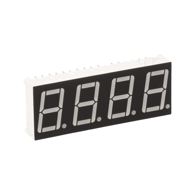 Afișaj LED 7 Segmente 14.2mm 4 Digiți Galben-Verde | Electronic-mag.ro | Componente Electronice Afișaj LED 7 Segmente 14.2mm 4 Digiți Galben-Verde | Electronic-mag.ro | Componente Electronice