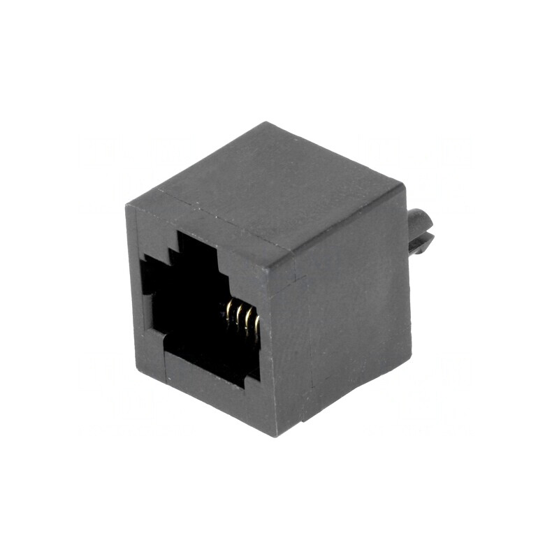 Soclu RJ45 8P8C THT Drept | Electronic-mag.ro | Componente Electronice