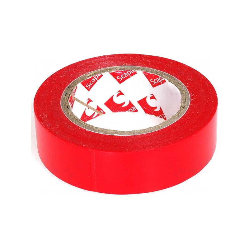 Bandă Izolatoare 15mm x 10m Roșie | Electronic-mag.ro | Componente Electronice