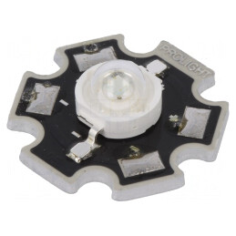 LED albastru 3W 700mA 130° 455-475nm Proeon | Electronic-mag.ro | Componente Electronice