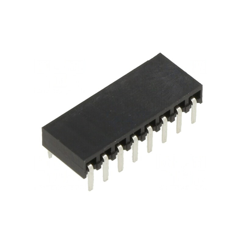 Soclu pini mamă 2,54mm 8 pini pentru PCB | Electronic-mag.ro | Componente Electronice