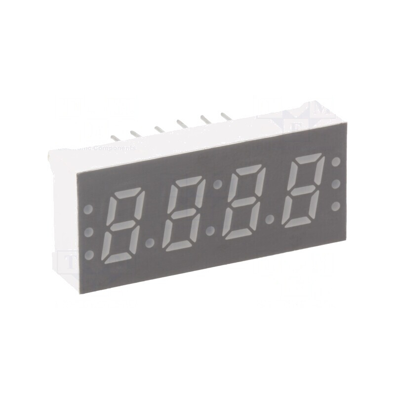Afișaj LED 7 Segmente 7,6mm 4 Digiti Galben-Verde | Electronic-mag.ro | Componente Electronice Afișaj LED 7 Segmente 7,6mm 4 Digiti Galben-Verde | Electronic-mag.ro | Componente Electronice
