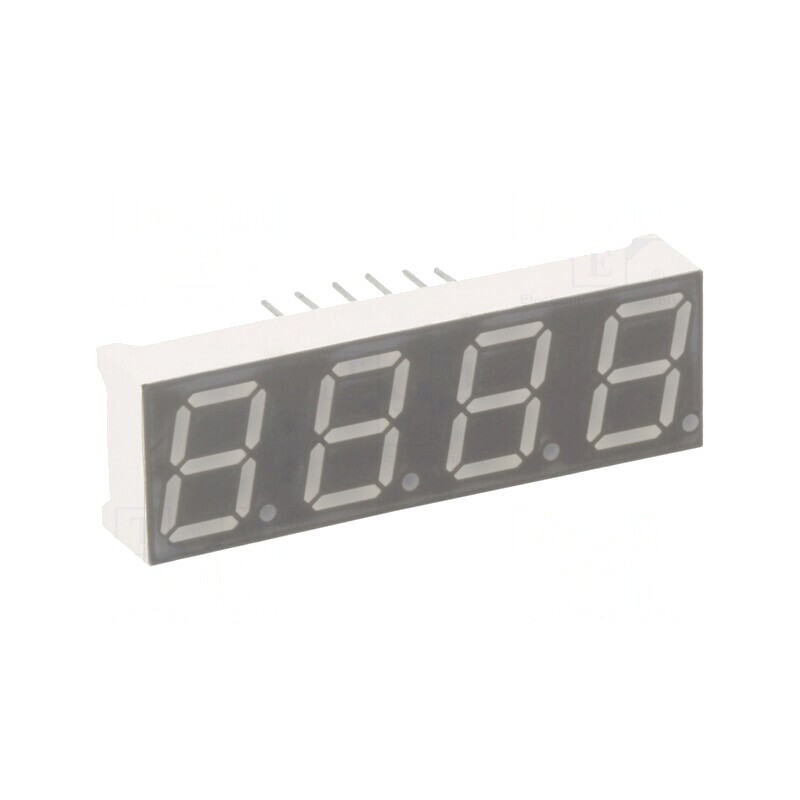 Afișaj LED 7 Segmente 10mm 4 Digits Galben-Verde | Electronic-mag.ro | Componente Electronice Afișaj LED 7 Segmente 10mm 4 Digits Galben-Verde | Electronic-mag.ro | Componente Electronice